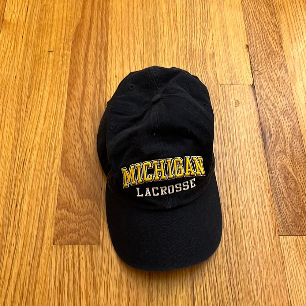 Michiganan lacrosse hat